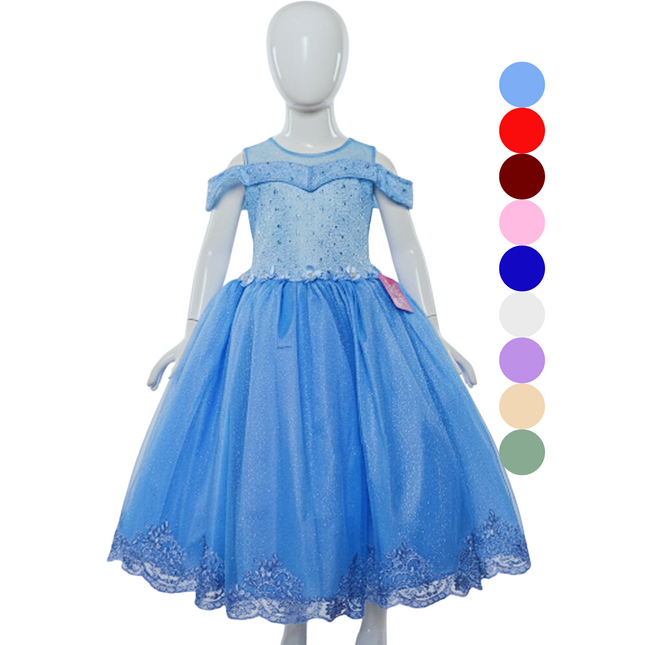 Vestido princesa niña