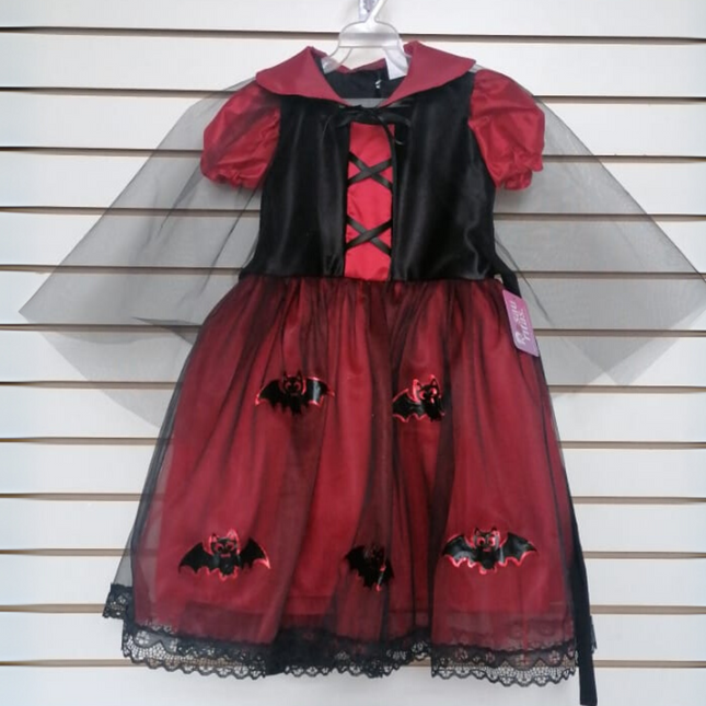 Disfraz de vampira para niña Halloween