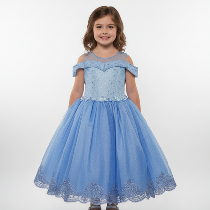 Vestido princesa niña