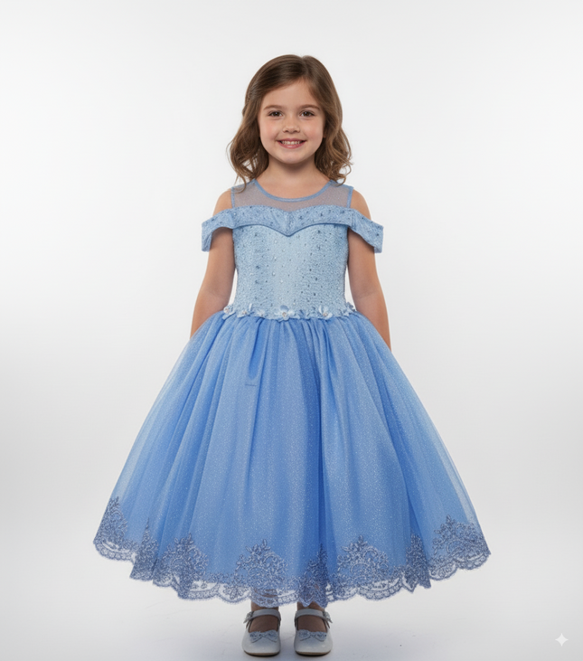 Vestido princesa niña